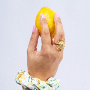 Alternative view of ELASTIQUE A CHEVEUX Citron