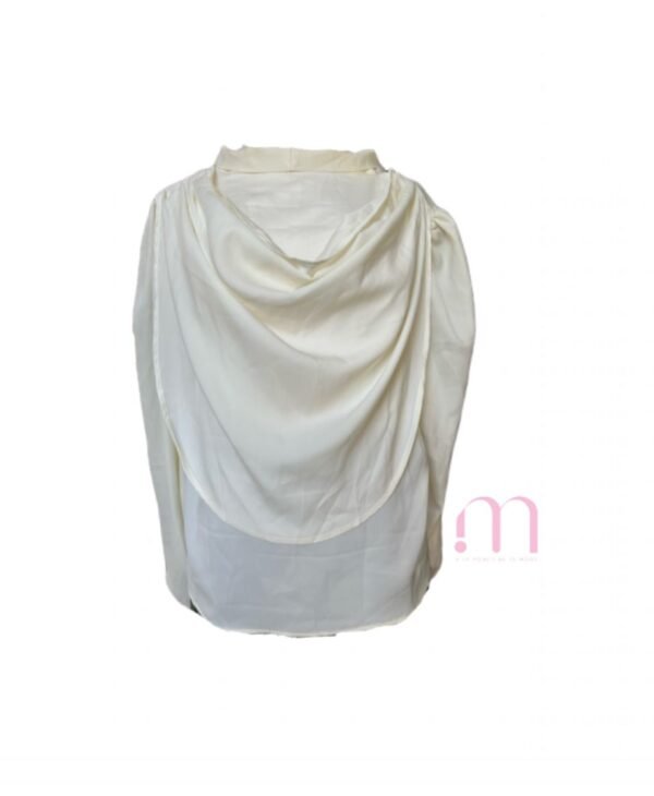 BLOUSE satinée beige - Taille M