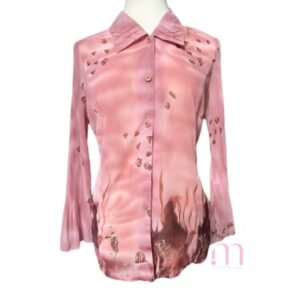 Chemise poésie Aquatique rosée- Taille S
