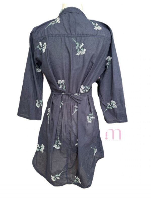 Robe-chemisier avec broderie - Taille S - Image 3