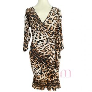 Robe Léopard H&M - Taille 34/XS