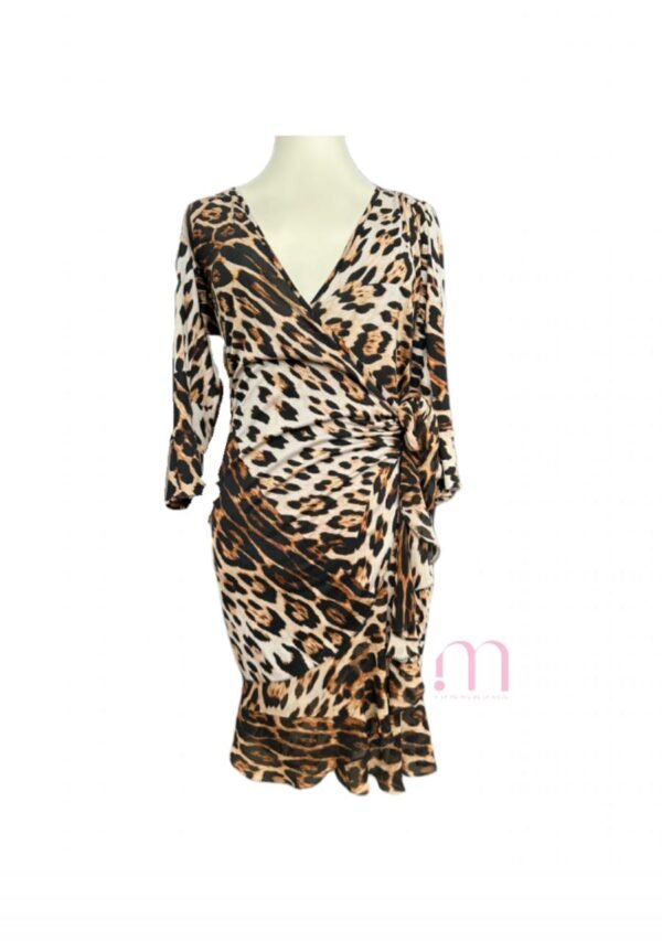 Robe Léopard H&M - Taille 34/XS