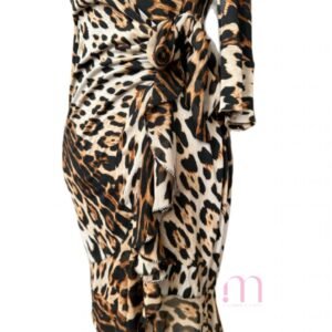 Alternative view of Robe Léopard H&M - Taille 34/XS
