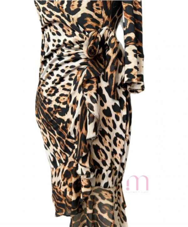 Robe Léopard H&M - Taille 34/XS - Image 2
