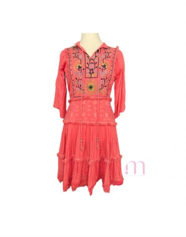Robe Rose Corail - Taille S