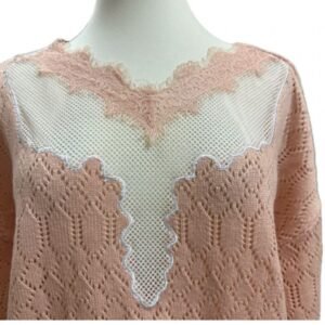 PULL Rose Saumon - Taille S/M