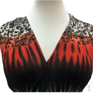 Alternative view of Top sans manches avec imprimé Léopard -Taille XS/S