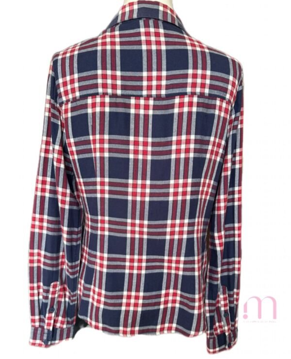 Chemise à carreaux 100% coton – Taille S - Image 4
