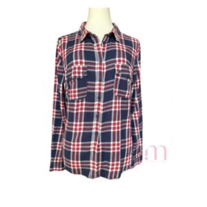 Chemise à carreaux 100% coton – Taille S