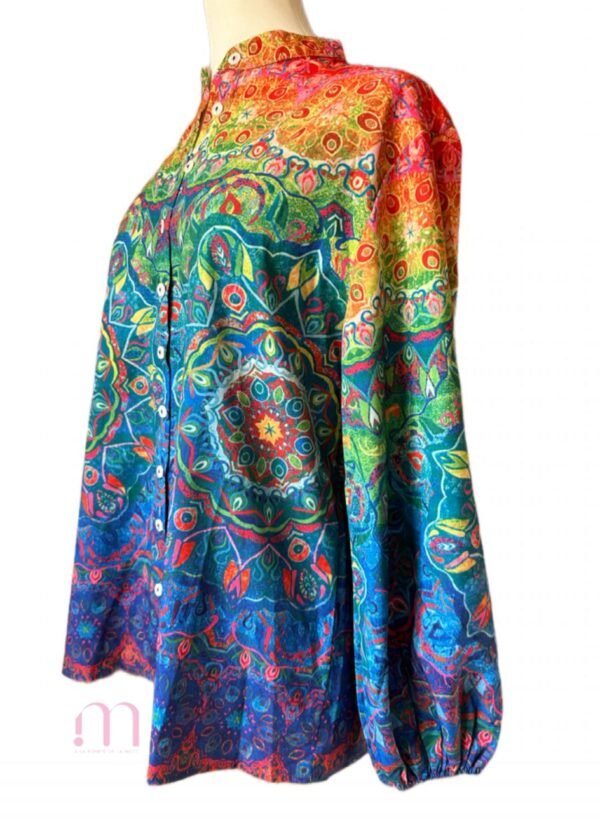 Chemisier coloré - Taille S/M - Image 4