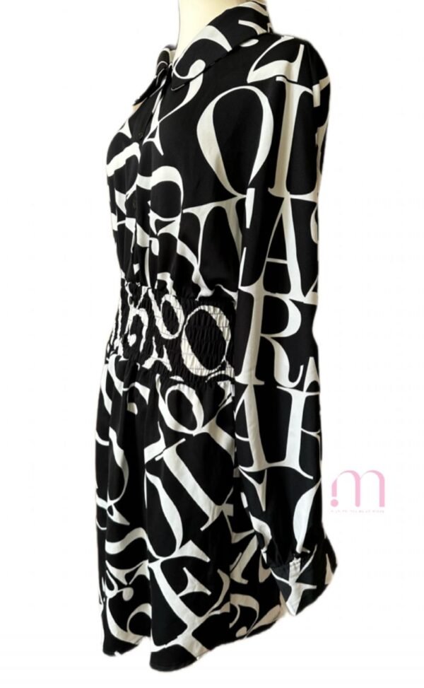 ROBE chemise Lettres - Taille L/XL - Image 5