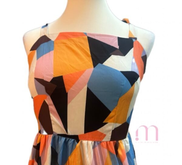 ROBE Longue Graphique - Taille M - Image 2