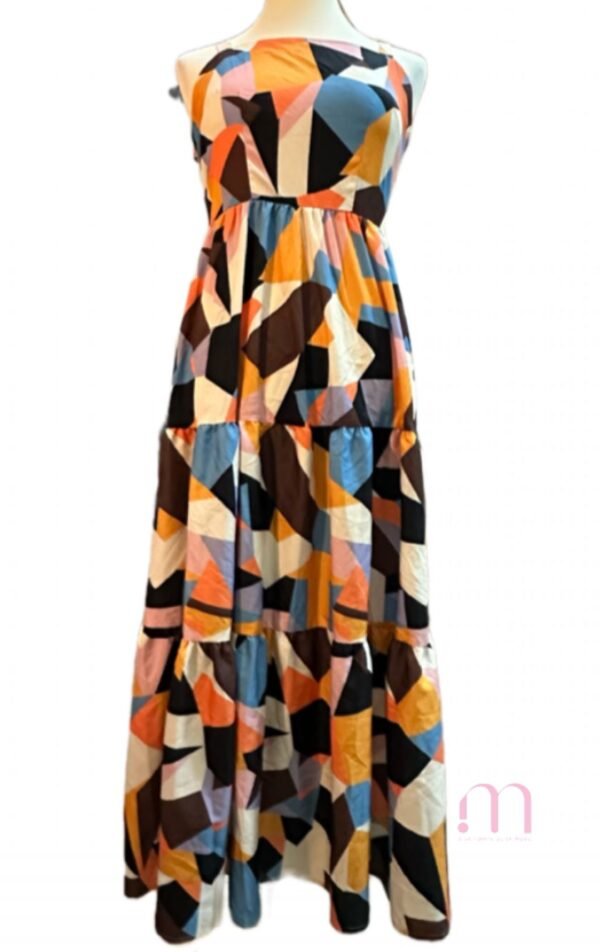 ROBE Longue Graphique - Taille M - Image 4