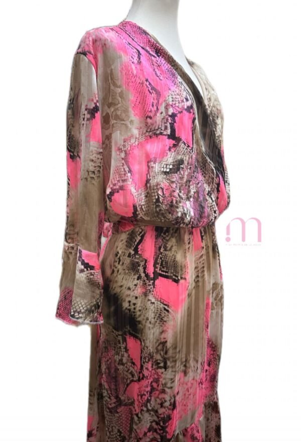 Robe Fluide à motifs - Elégante -Taille M - Image 2