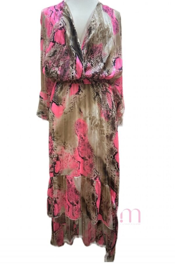 Robe Fluide à motifs - Elégante -Taille M - Image 5
