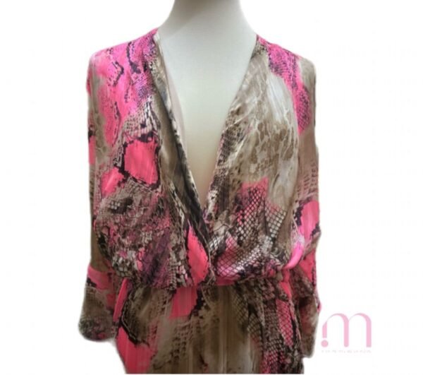 Robe Fluide à motifs - Elégante -Taille M - Image 3
