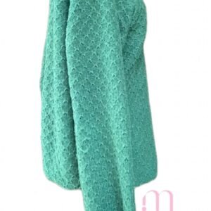 Alternative view of Pull Vert avec Dentelle -Taille L/XL