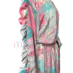 Alternative view of Robe fluide imprimé pinceau - Taille XL