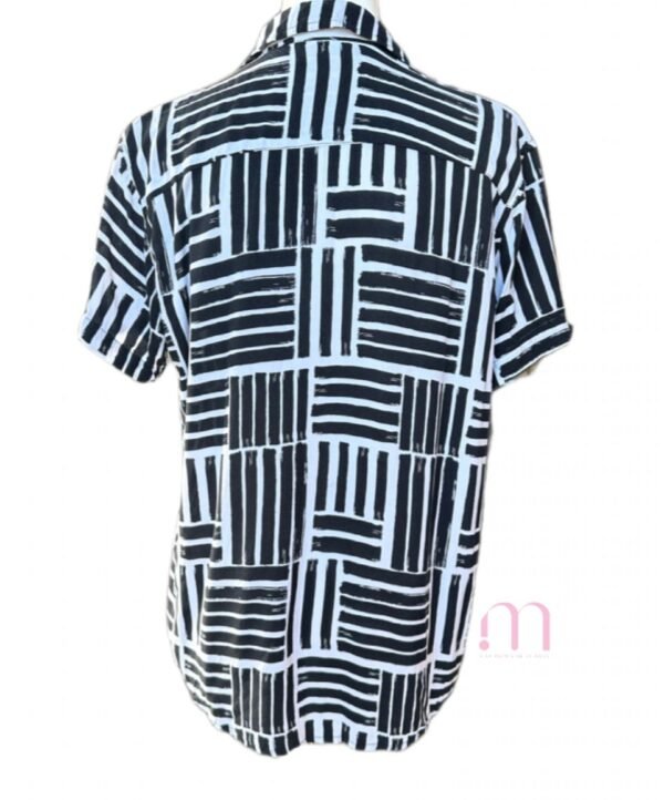 Chemise Blanche et Noire - Mixte - Taille EURS - Image 3