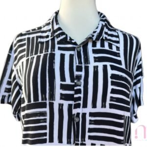 Chemise Blanche et Noire - Mixte - Taille EURS