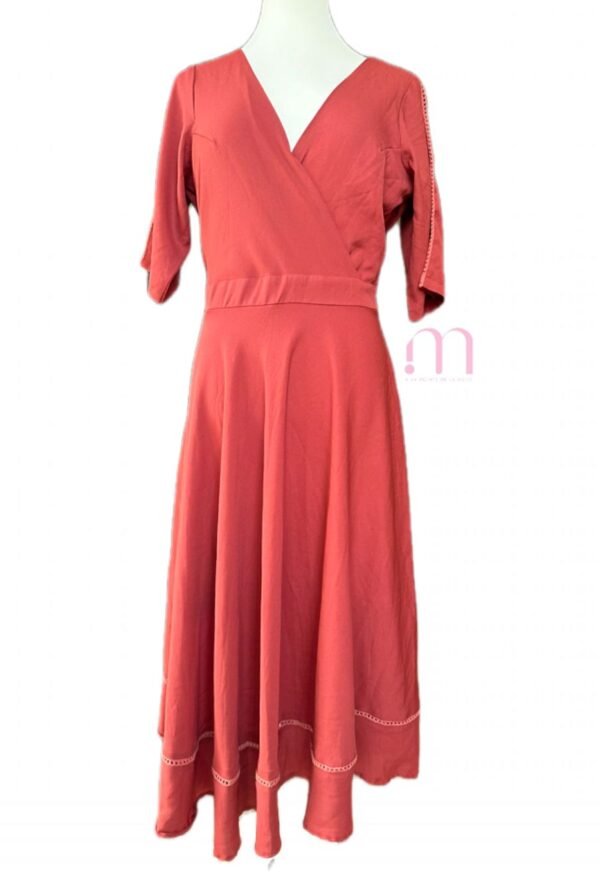 Robe terracotta - Taille XL - Image 3