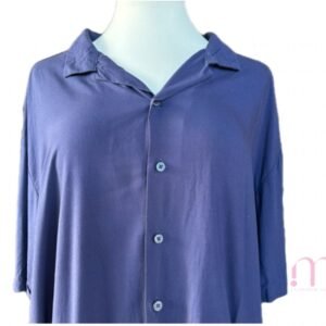 Alternative view of Chemisier Bleu - Taille XXL