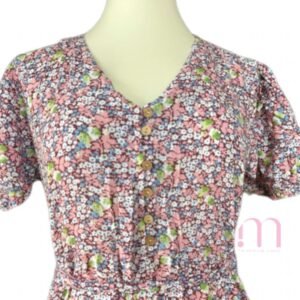Alternative view of Robe longue à Fleurs - Taille L/XL