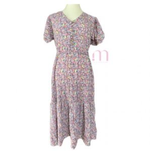 Robe longue à Fleurs - Taille L/XL