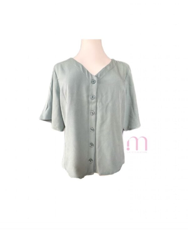 Blouse fluide turquoise - Taille XL