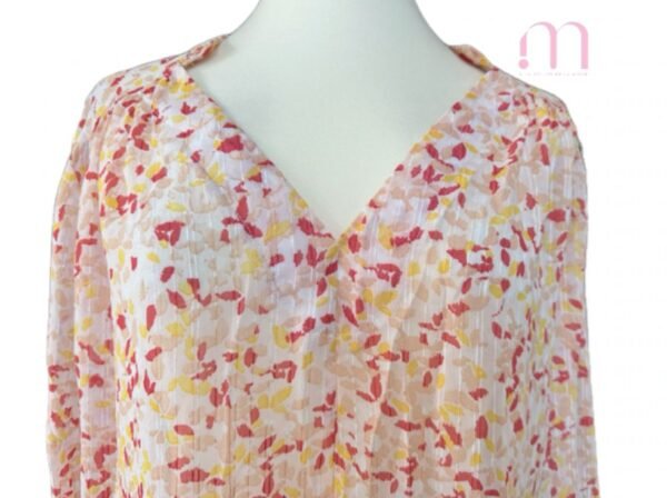 Blouse fluide Colorée - Taille XL - Image 3