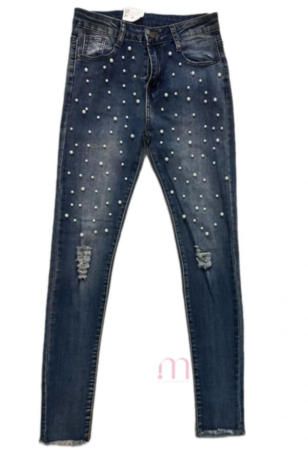 Jeans en Perles -  NEUF - Taille XXS - Image 5