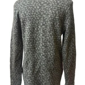 Alternative view of Gilet Gris Foncé à Col Chemise – Taille S/M