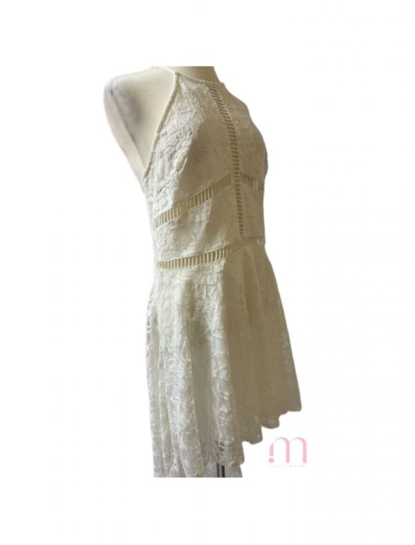 Robe Blanche à Dentelle - NEUVE – Taille L - Image 6