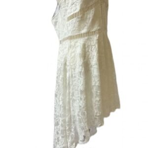 Alternative view of Robe Blanche à Dentelle - NEUVE – Taille L