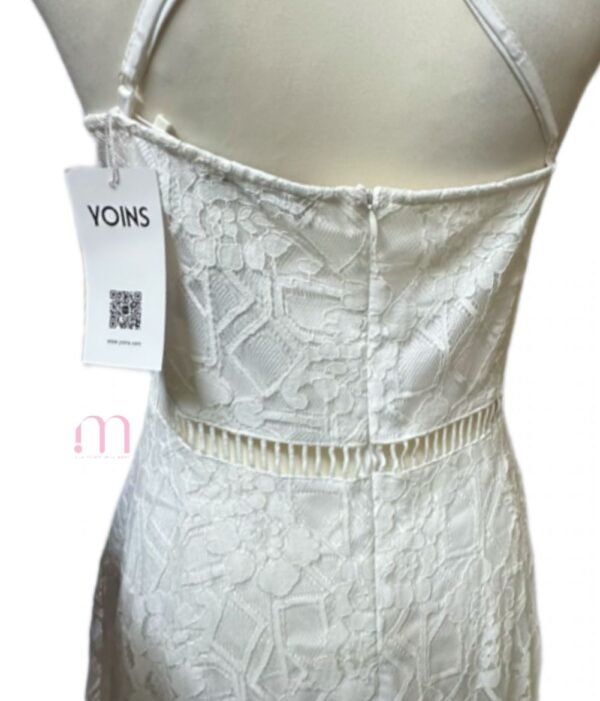 Robe Blanche à Dentelle - NEUVE – Taille L - Image 5