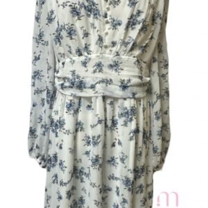 Alternative view of Robe mi-longue à manches longues – Taille M/L