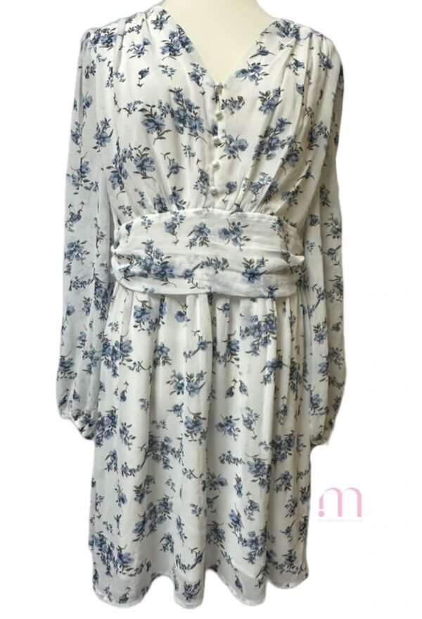 Robe mi-longue à manches longues – Taille M/L - Image 2