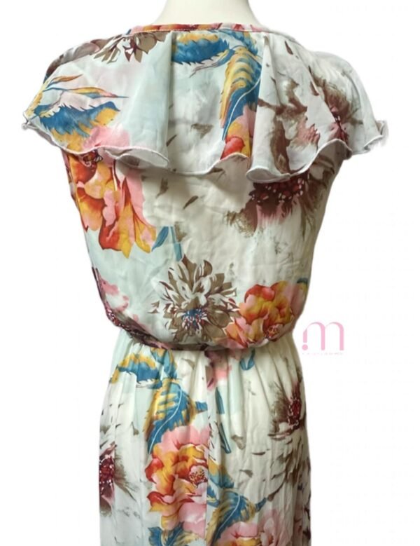 Robe Longue à Fleurs - Taille S - Image 4