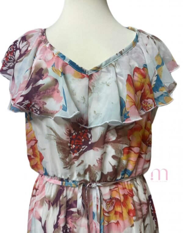 Robe Longue à Fleurs - Taille S