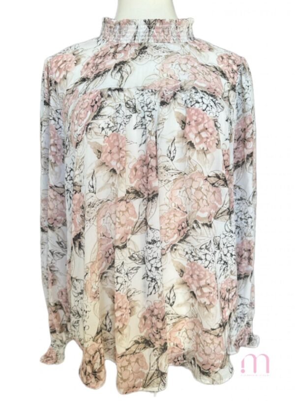 Blouse à Fleurs - Taille XL - Image 4