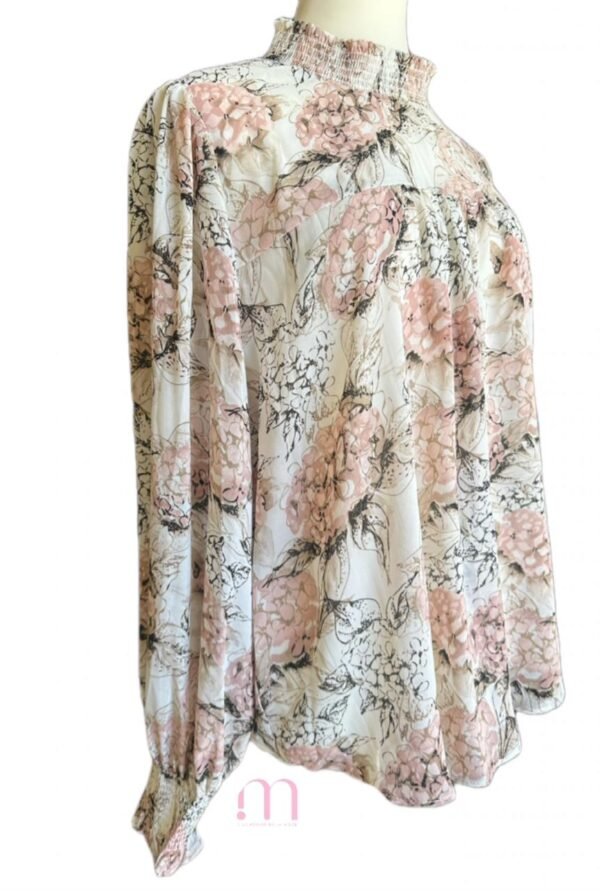 Blouse à Fleurs - Taille XL - Image 5