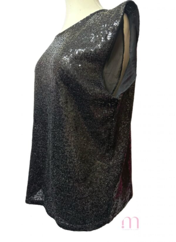 Blouse Chic Mango Noire - Taille EUR S - Image 2