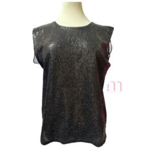 Blouse Chic Mango Noire - Taille EUR S