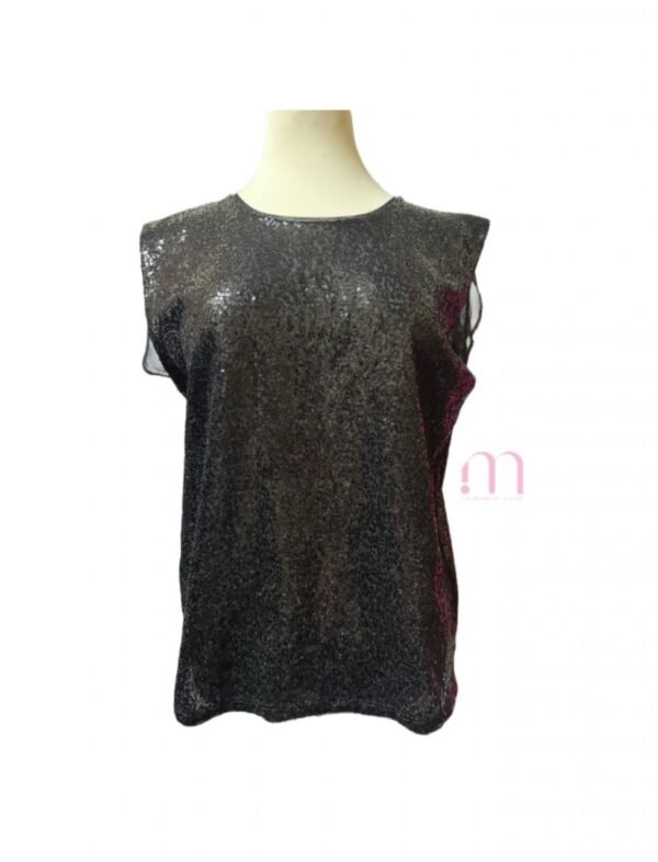 Blouse Chic Mango Noire - Taille EUR S