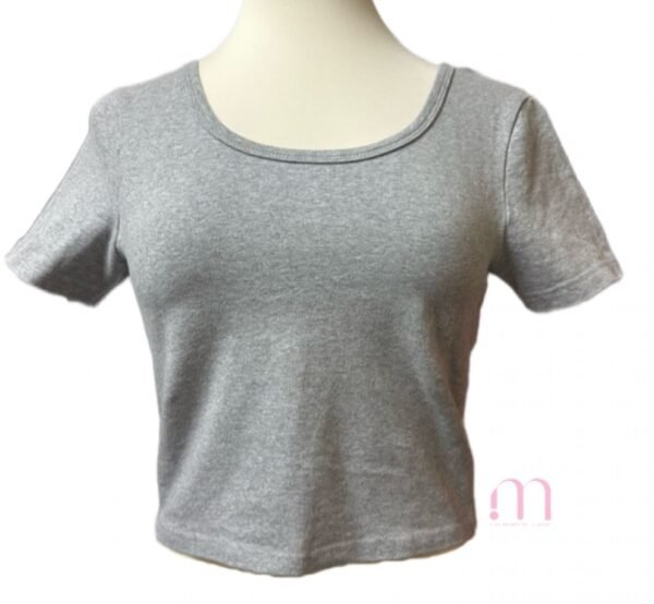 Tee-Shirt Gris - Taille S - Image 4
