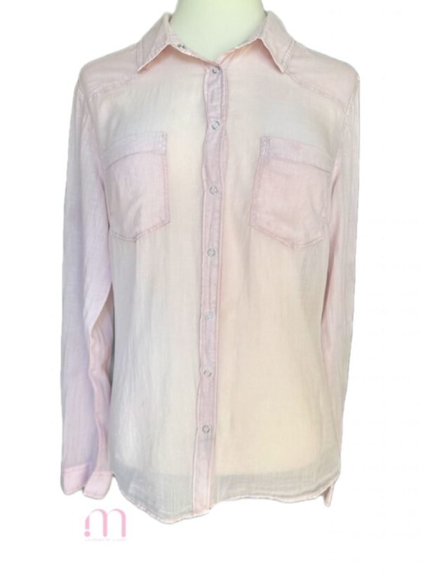 Chemise Rose clair – Taille S - Image 3