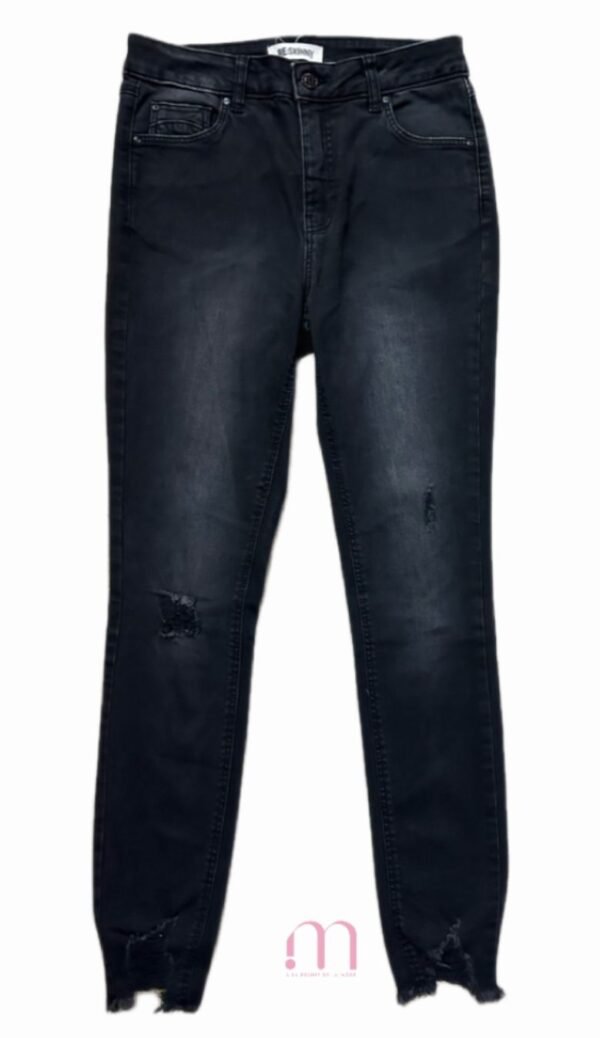 Jeans Skinny Noir - Taille S - Image 5