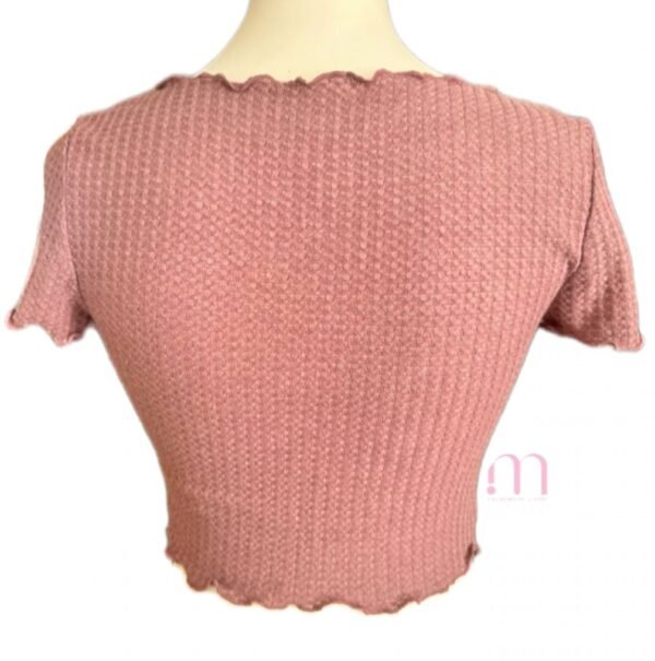 Haut court mauve nude – Taille XS / S - Image 3