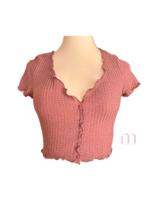 Haut court mauve nude – Taille XS / S