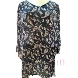Blouse/Tunique Longue Fluide - Taille M / L